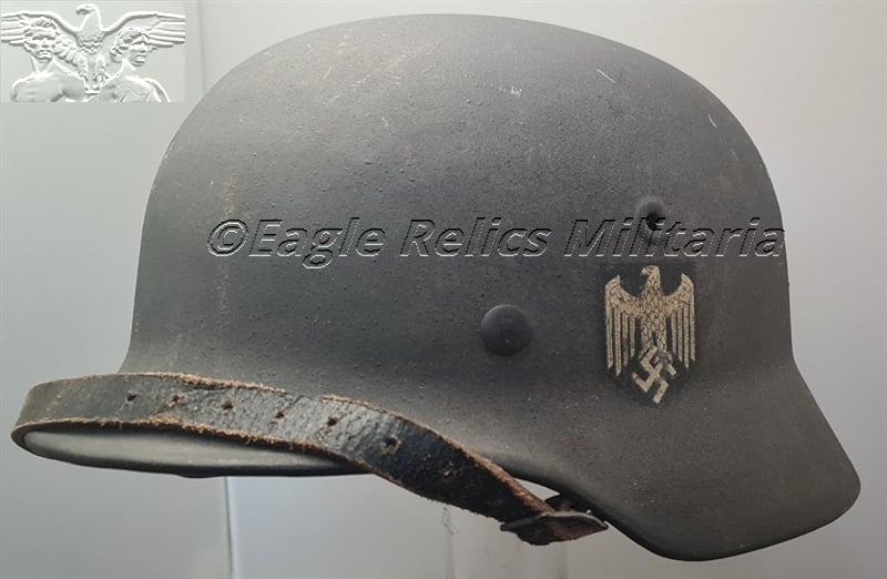 M40 Army Single Decal “ Untouched” Combat Helmet