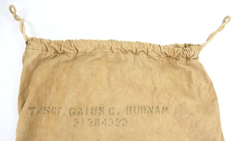 USAAF WW2 Kit-bag 'T/Sgt Gaius C. Burnap'