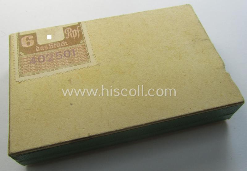 WH-era, unissued (ie. full!) cigarillos-package of the make: 'Erika - Mild und Würzig'