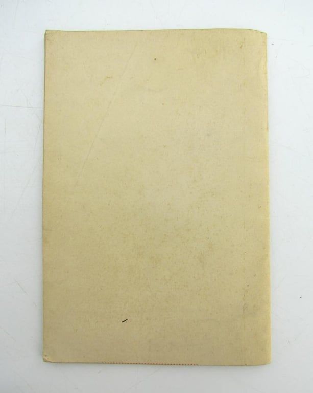 Instruction booklet on how to correctly set up tents