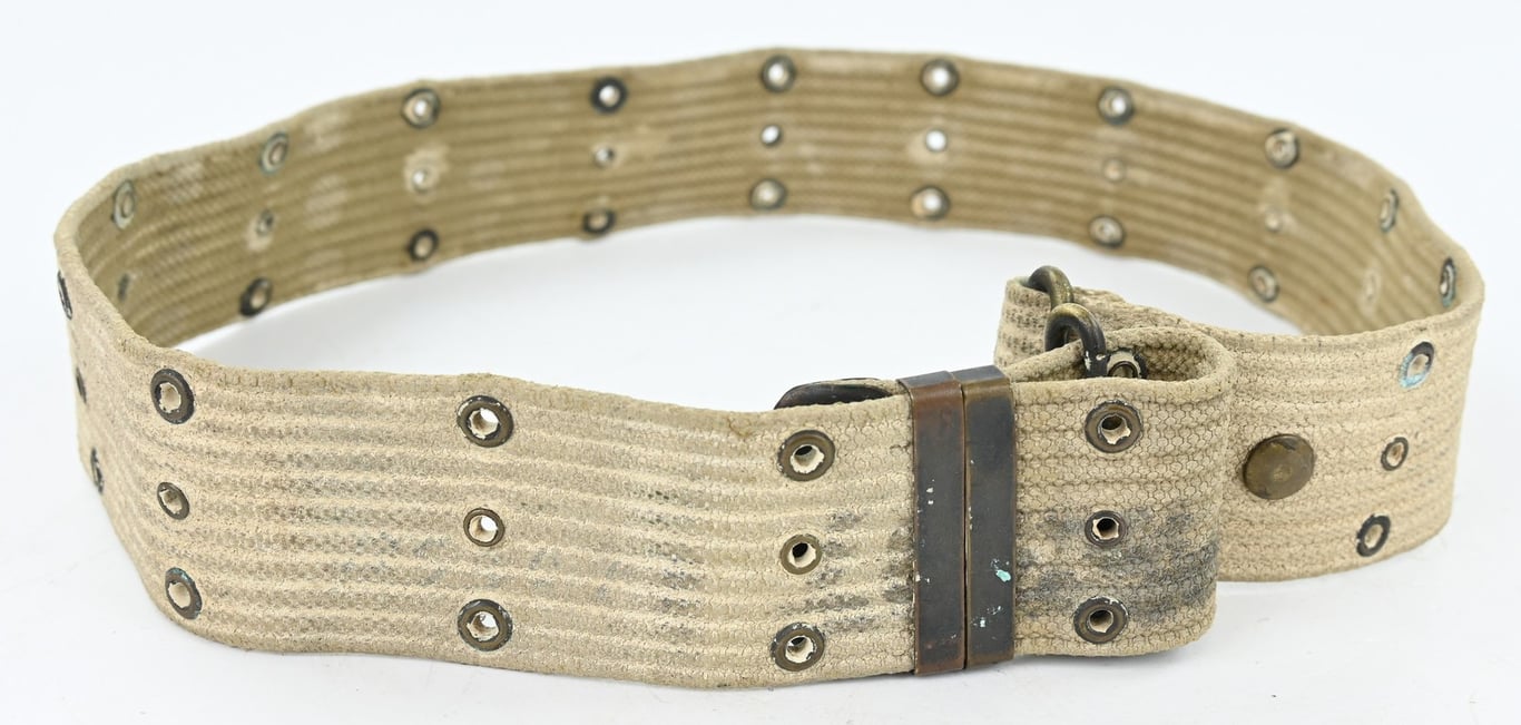 US WW2 Winter Camo Pistol Belt
