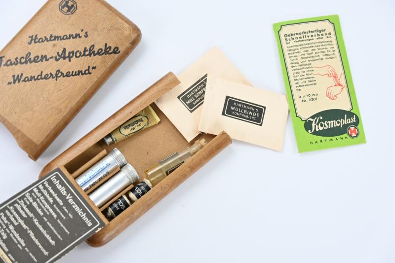 German Third Reich Era Pocket First Aid Kit