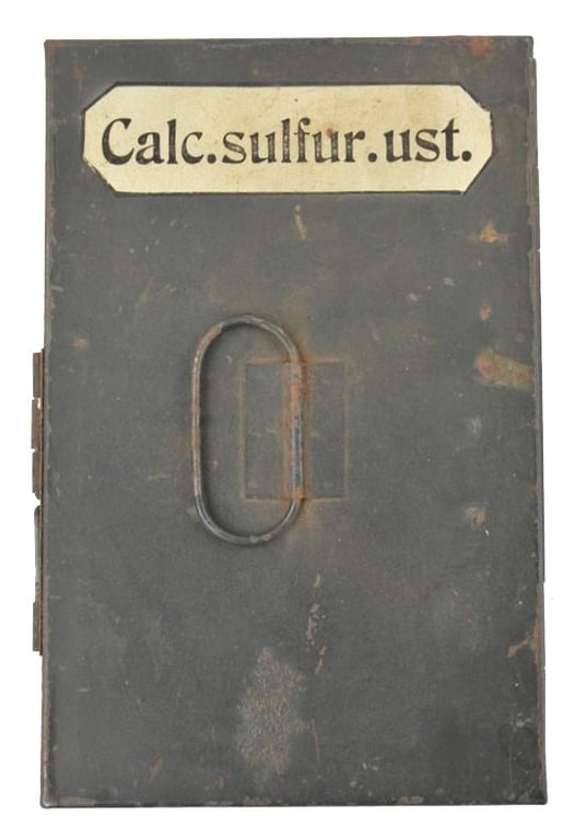 German WH Medical Box "Calc. sulfur. ust"