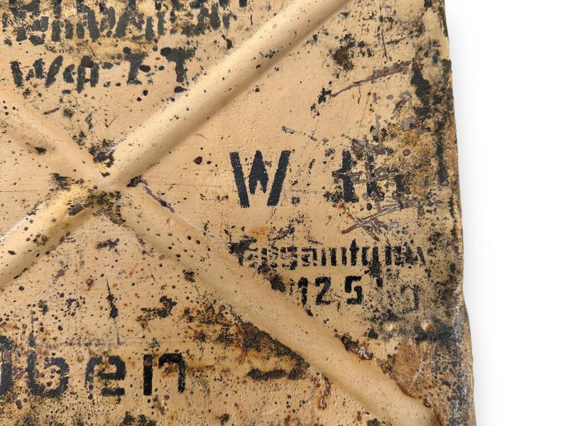 WH 5 cm Metal Mortar Ammo Case  Tan