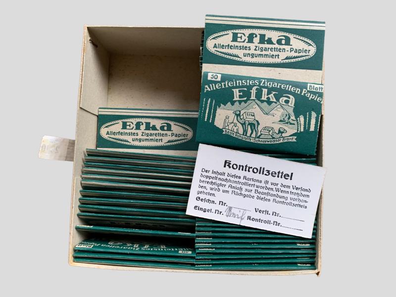 German WWII Cigarettes Rolling Paper