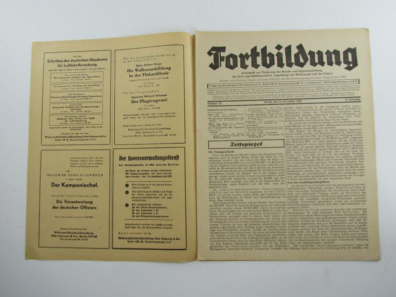 Fortbildung Magazine Nr 22  16-November 1942