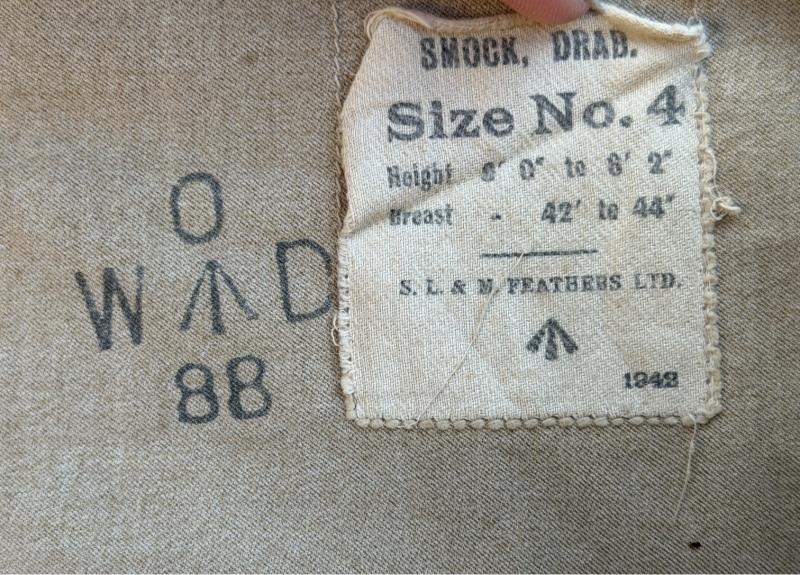 British Windproof Trousers and Smock Drab