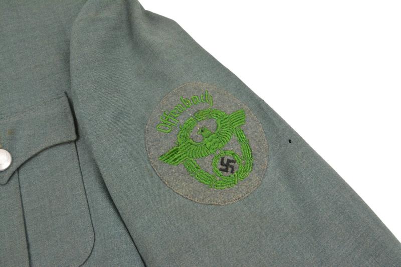 German 'Schutzpolizei' Service Tunic 'Offenbach'