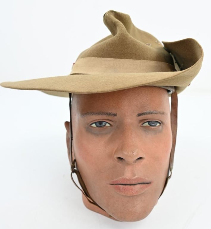 British WW2 Slouch Hat 'RWAFF' 1941