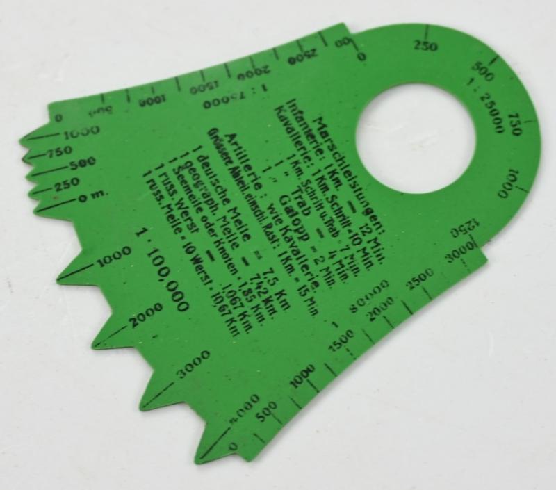 German WH Mapcard Measurement Tool