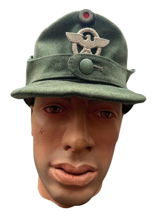 Wehrmacht Gendarmerie (Rural Police) Cap (Einheitsfeldmütze M43)