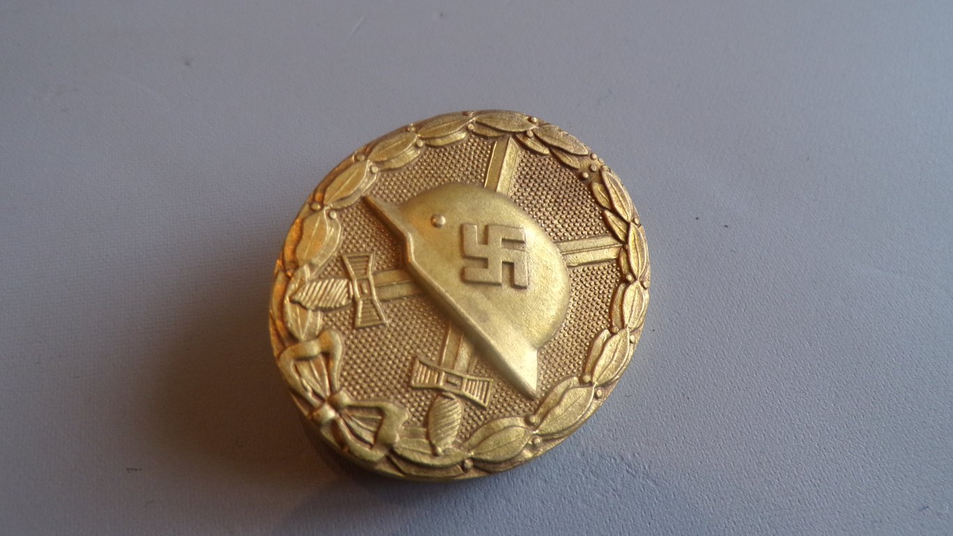 Verwundetenabzeichen in Gold