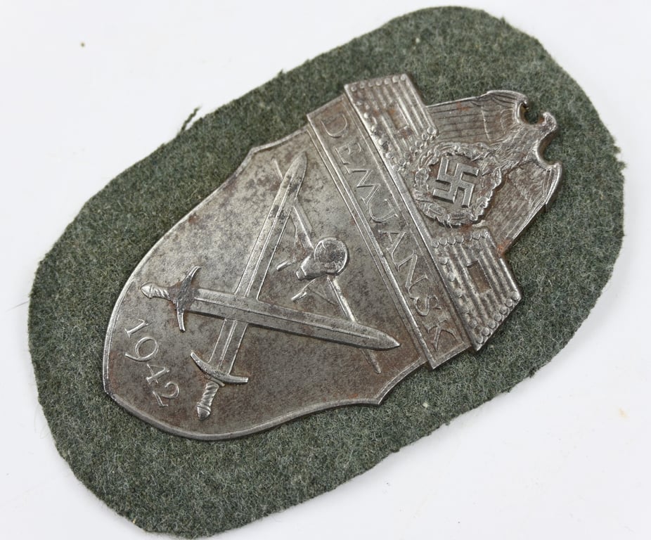German WH/SS Demjansk Campaign Shield