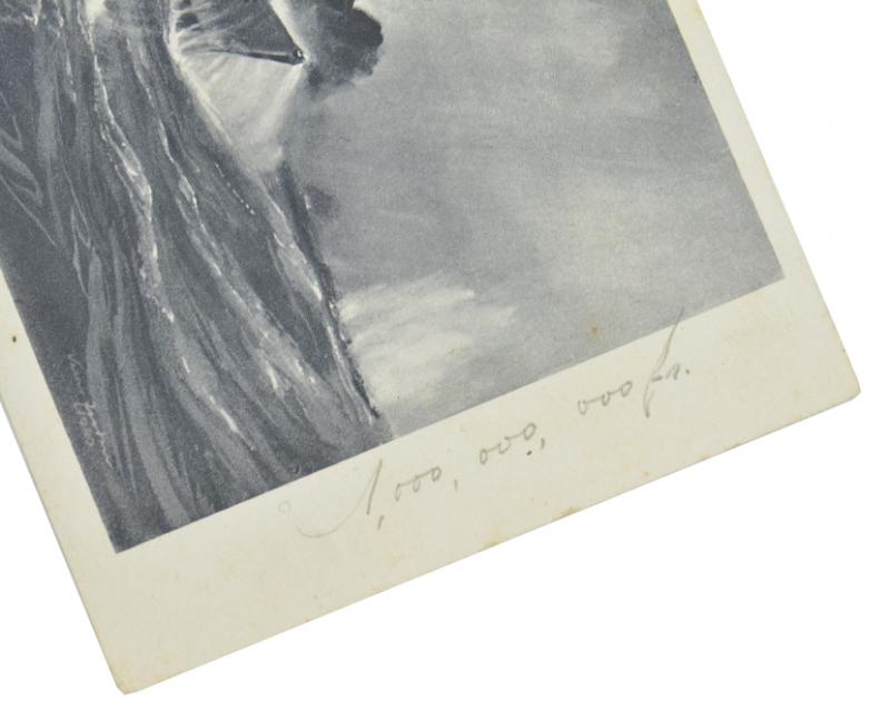 German Postcard 'Scharnhorst in battle'