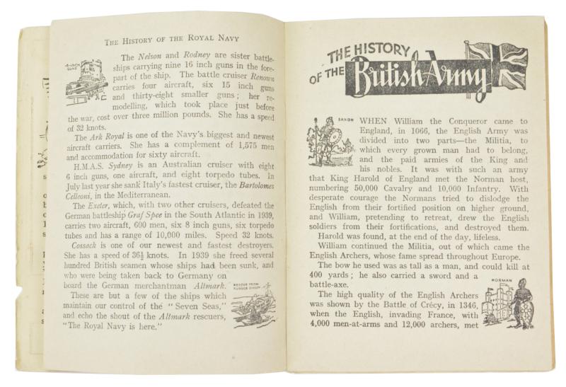 British WW2 Booklet 'The Battle Forces of Britain'