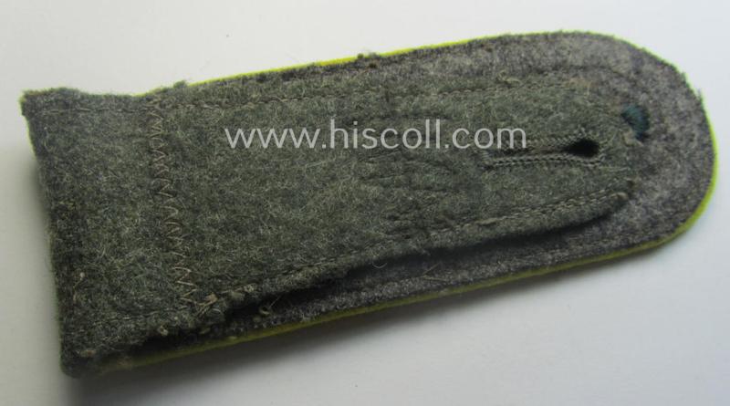 Single, WH (Heeres) NCO-type (ie. 'M36-/M40'-pattern, 'cyphered' shoulderstrap: 'Feldwebel des Nachrichten-Abts. 5'