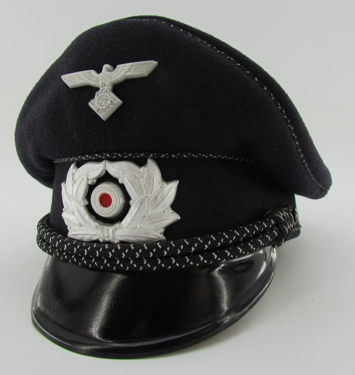 Rare TeNo (Technische Nothilfe) Führeranwärter / Officer Candidate Visor Cap