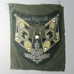 WH (Heeres), flat-wire- (ie. 'BeVo'-) woven 'Ärmelabzeichen für...