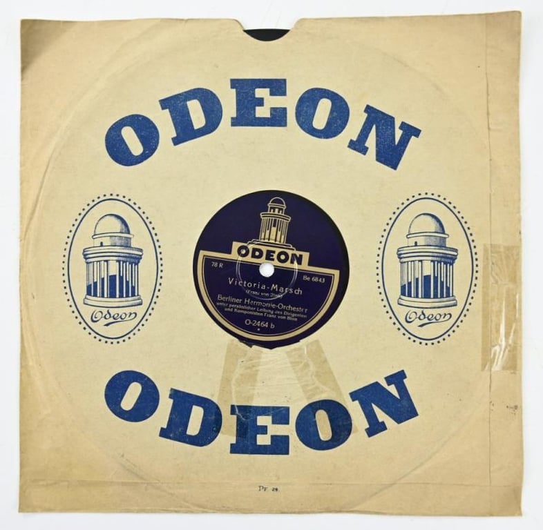 German Third Reich Era Music Record 'Berlin Harmonie-Orchester'