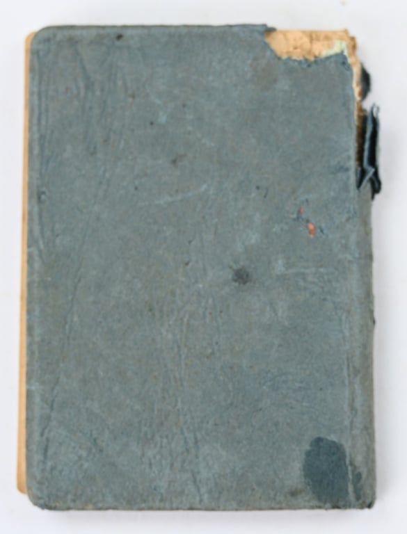 German Polizei Pocket Agenda 1944