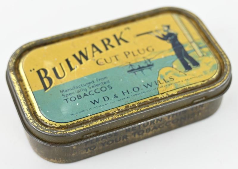 British WW2 Will's Cut Golden Bar Tabacco Tin box