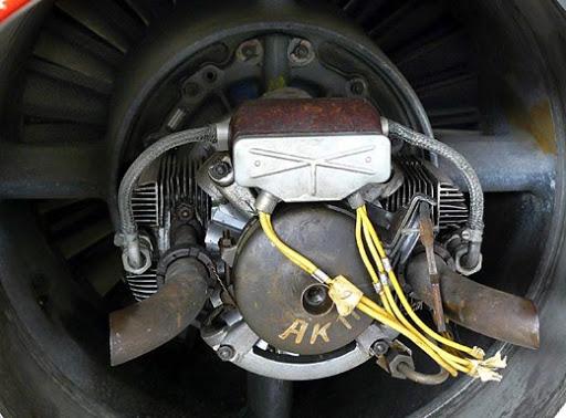 Luftwaffe - Riedel Starting-Engine ( jet-engine starter )...Rare