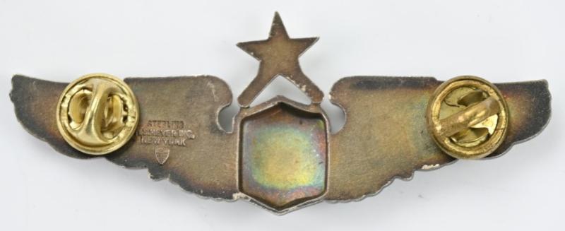 USAAF WW2 Senior Pilot Wings Sterling