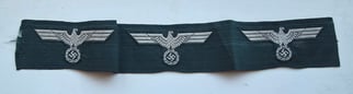 WH (Heeres)M36 pattern side cap eagles as executed...