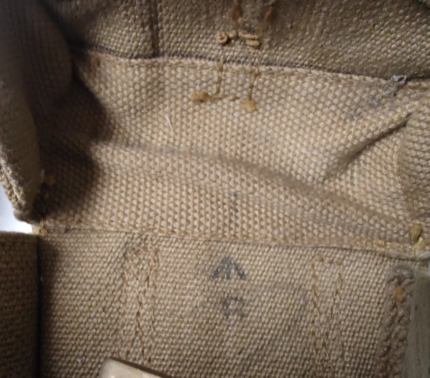 A pair of WW2 British Army Ammo pouches