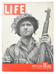 US WW2 Life Magazine August 1944 'Kelso C....
