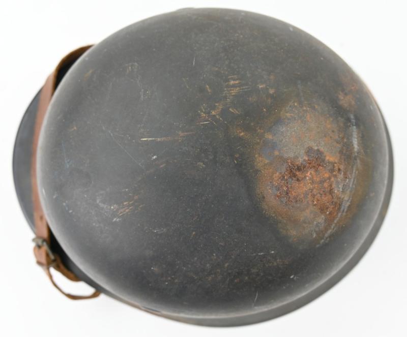 German M35 Luftschutz Beaded Helmet