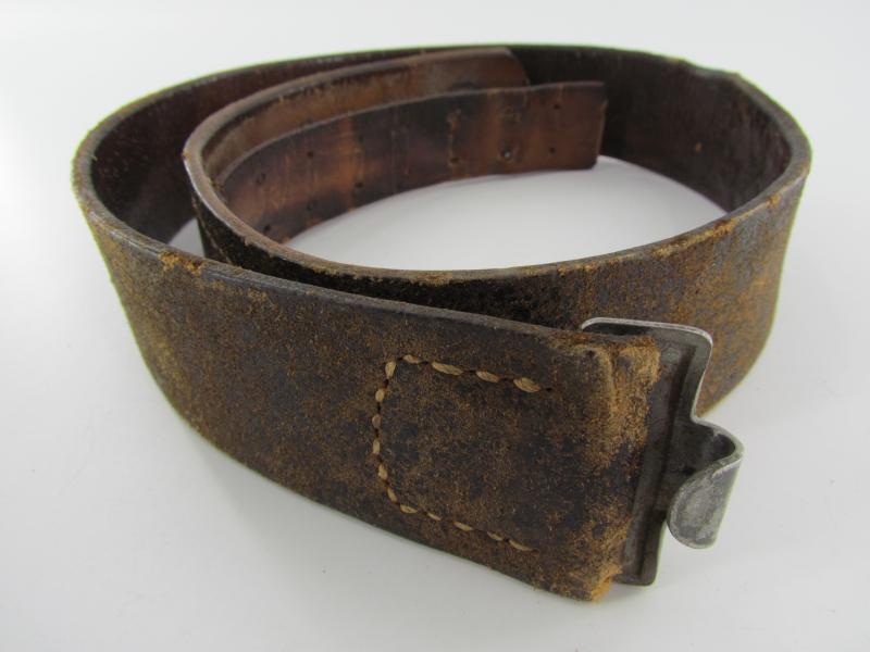 German Leather Equipment Belt.