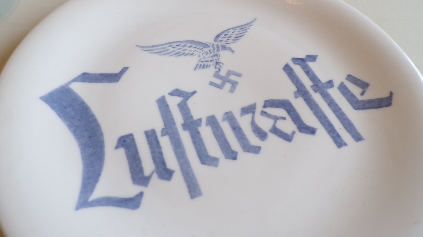 Luftwaffe Porcelain Plate Set