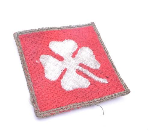 US WW2 4th Army Shoulder Patch