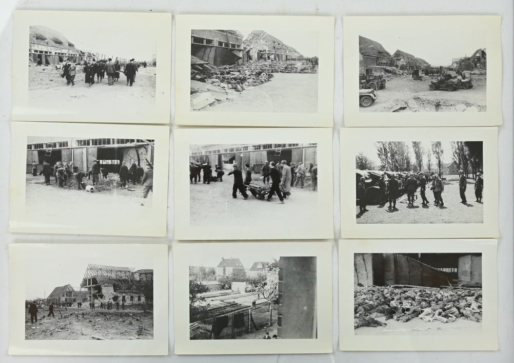 US WW2 Picture Set 'Liberation Concentrationcamp Nordhausen'