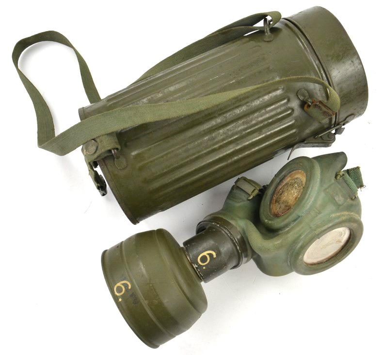 Dutch Gasmask with Cannister Type H