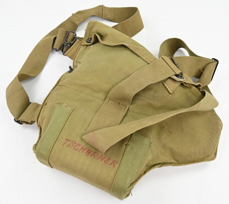 US WW2 MIVA 1 Army Service Gasmask in Carrying Pouch