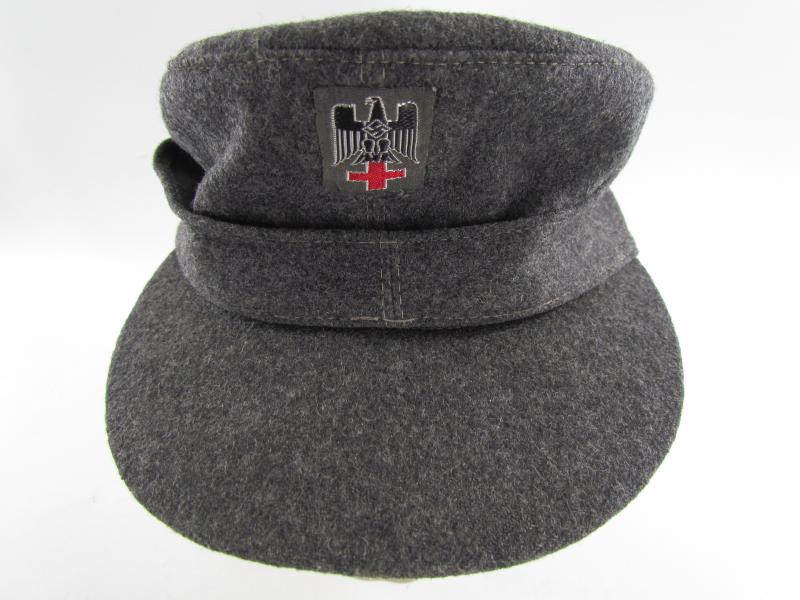 German DRK M43 Style Cap Marked DRK 1944