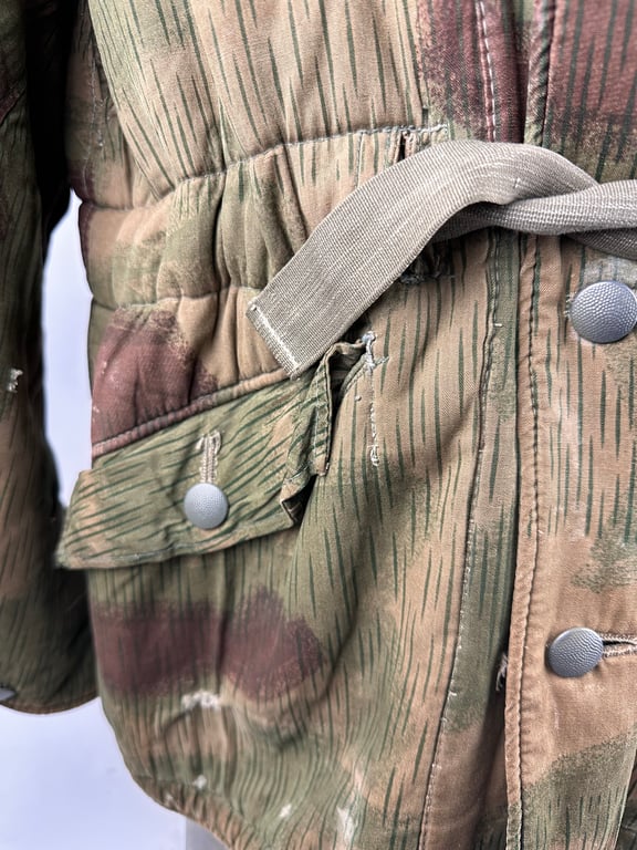 WW2 German Wehrmacht Reversible Camouflage Winter Parka.