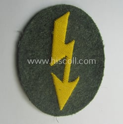 WH (Heeres) trade- and/or special-career insignia ie. hand-embroidered...