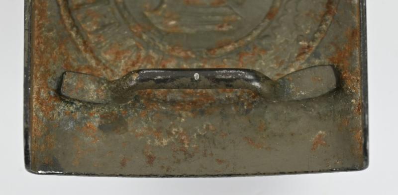German WH Beltbuckle with Tab 'E.Schneider'