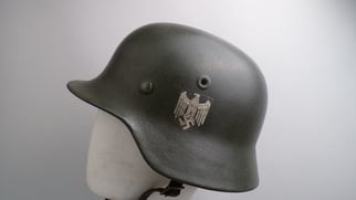 Wehrmacht M40 Single Decal Steel helmet