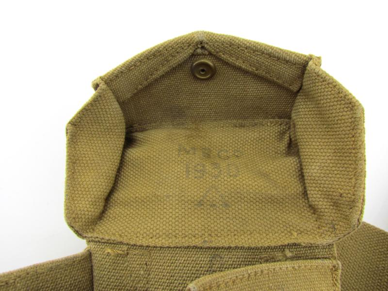 British WWII Basic Pouches with Straps