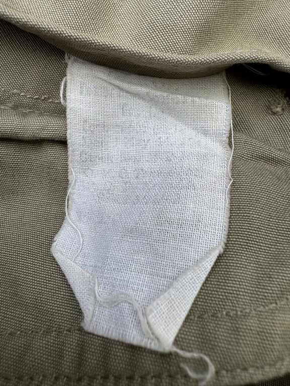 U.S. WWII reversible snow camouflage anorak/parka.