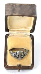 German WH/SS Skull Canteen Ring
