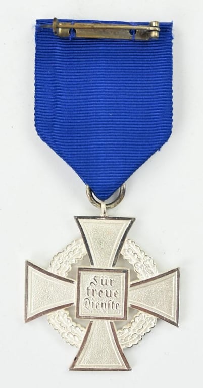 German 25 Years Faithful Service Medal in box