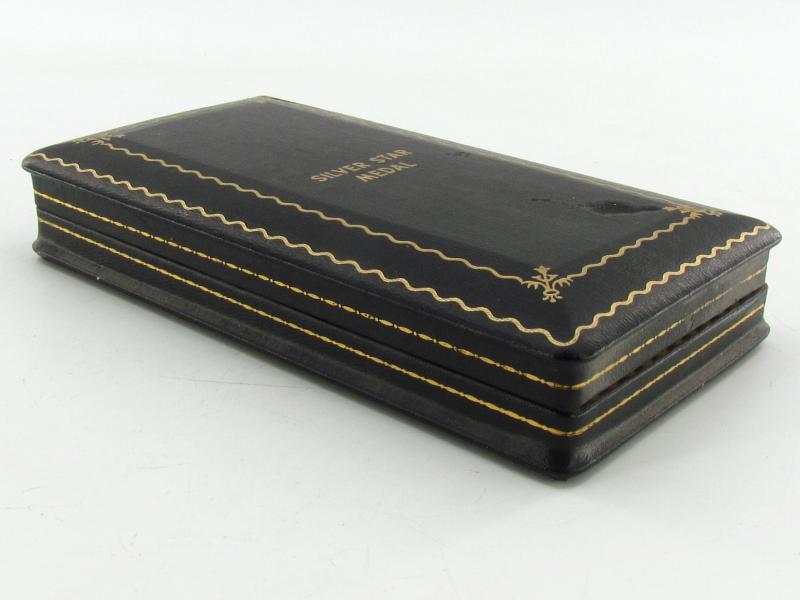 US WWII Silver Star Medal in Case