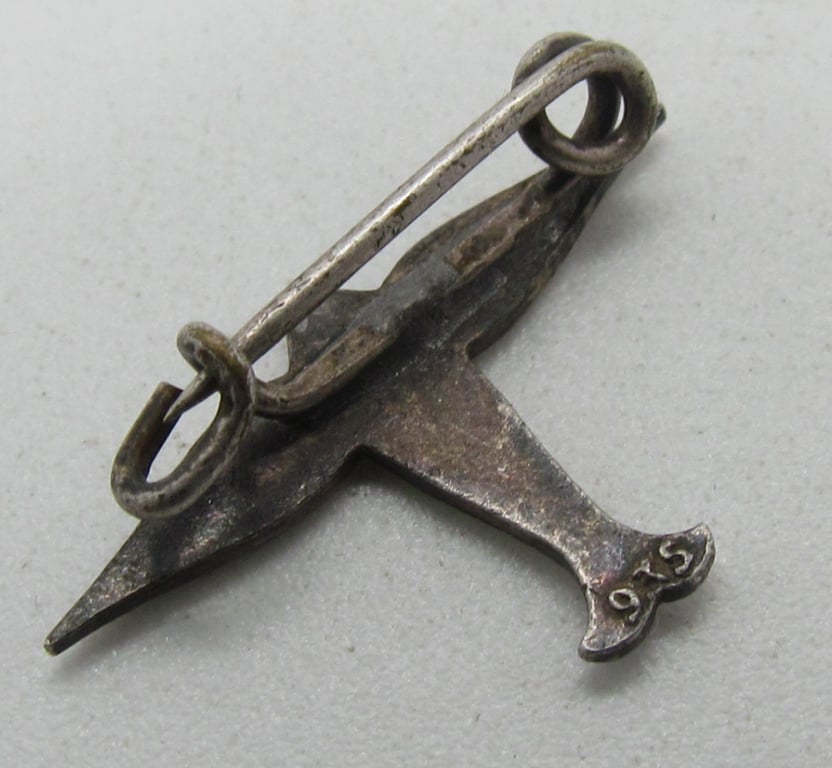 Dornier Flugzeugwerke enamel lapel pin (c. 1935–1945)
