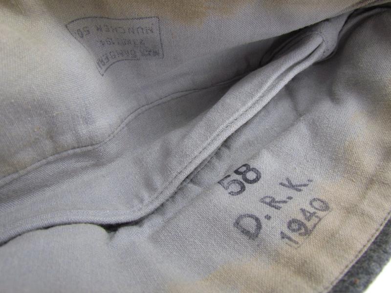 German Red Cross ‘DRK’ overseas cap ‘Schiffchen’ Maker Marked 1940