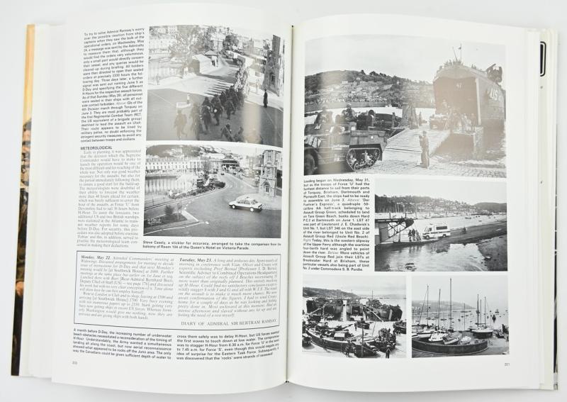 D-Day Book Set ''Then and Now' Volume 1&2